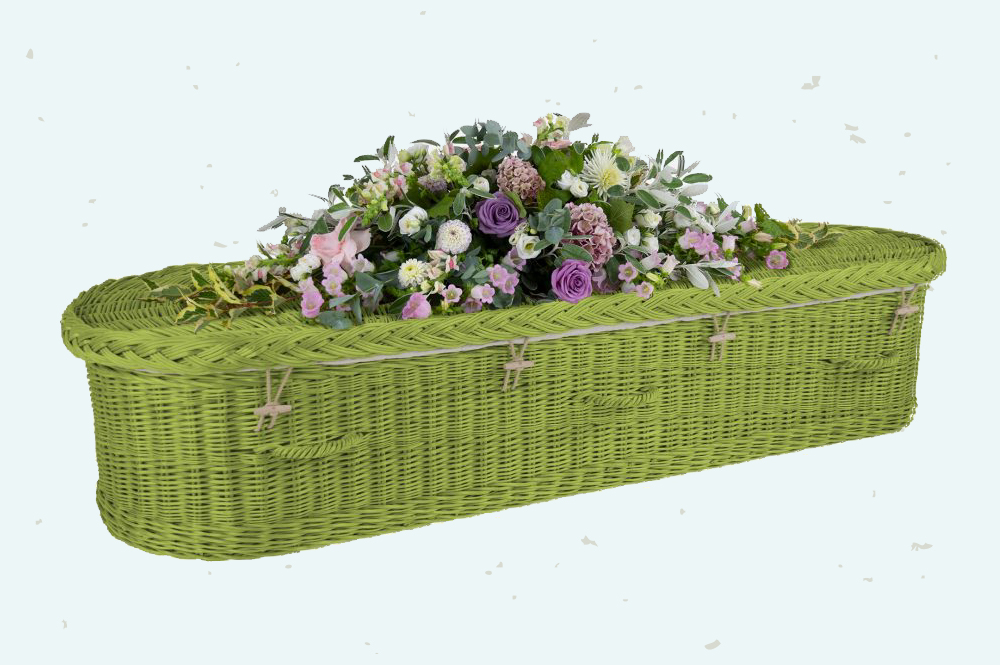 13 - 17 Wicker Casket